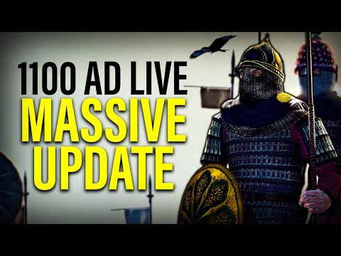 1100 AD JUST GOT 9 NEW FACTIONS! - Total War Live Mod Gameplay