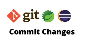 How to commit changes in STS or Eclipse