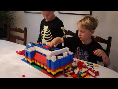 Lund Cathedral Lego speed build