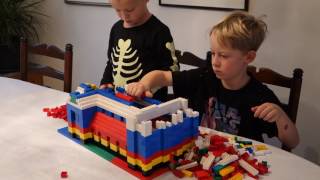Lund Cathedral Lego speed build