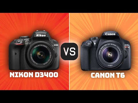 Nikon D3400 vs Canon T6: Which Camera Is Better? (With Ratings & Sample Footage)