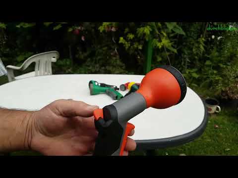 Gardena Multibrause, Gartenbrause, Handbrause, Handhabung und Ausstattung