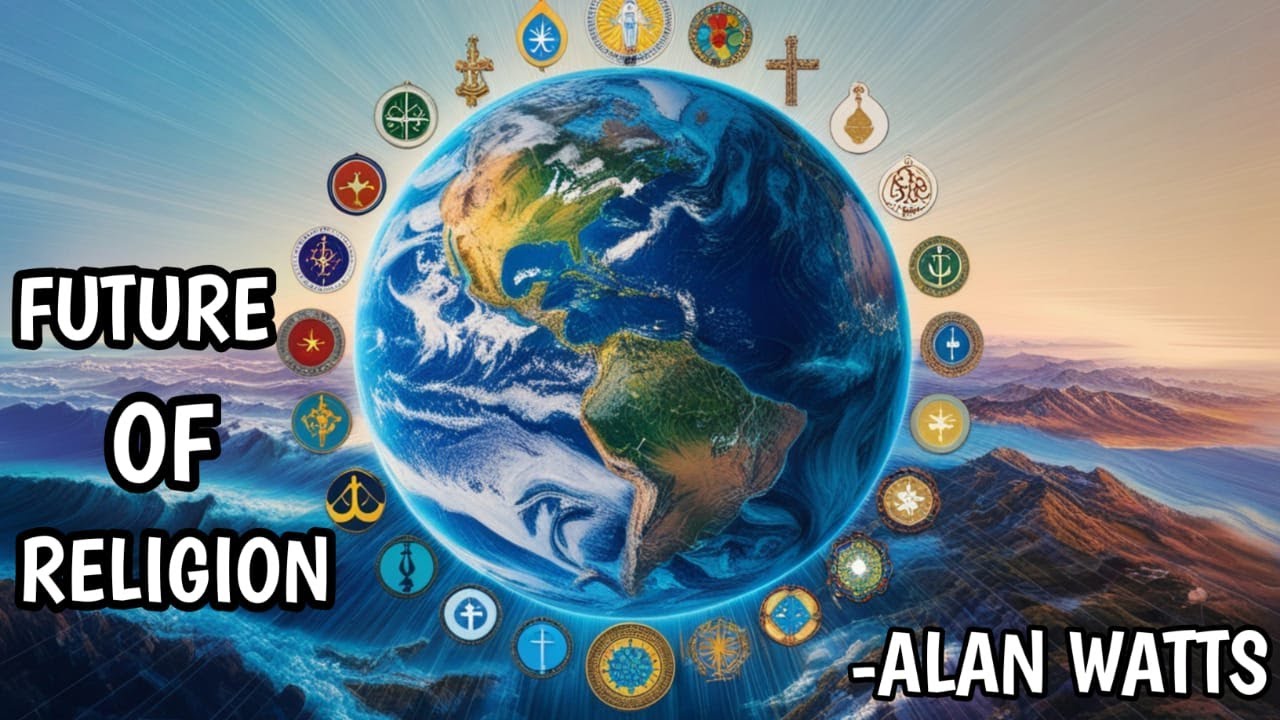 "The Future of Religion"  Faith in a Changing World" | alan watts | alan watts black screen