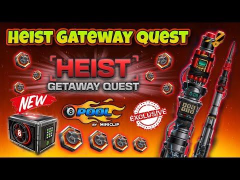 NEW HEIST GATEWAY QUEST IN 8 BP ❤️ HEIST GATEWAY CUE 😍 HOW TO GET HEIST TOKENS ? 💞