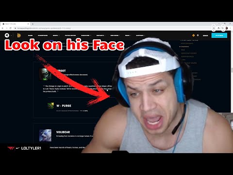 Look how Tyler1 reacts on Urgot changes