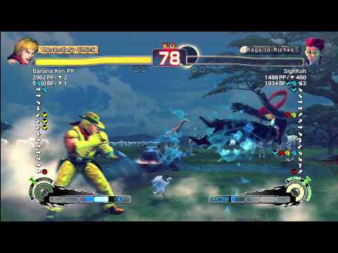 SSF4 AE [Ken] Banana Ken PR vs SighKoh [VI]