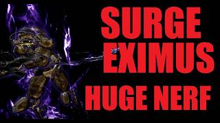 Surge Eximus Got Slammed - Warframe Hotfix 43.5.3 Coverage