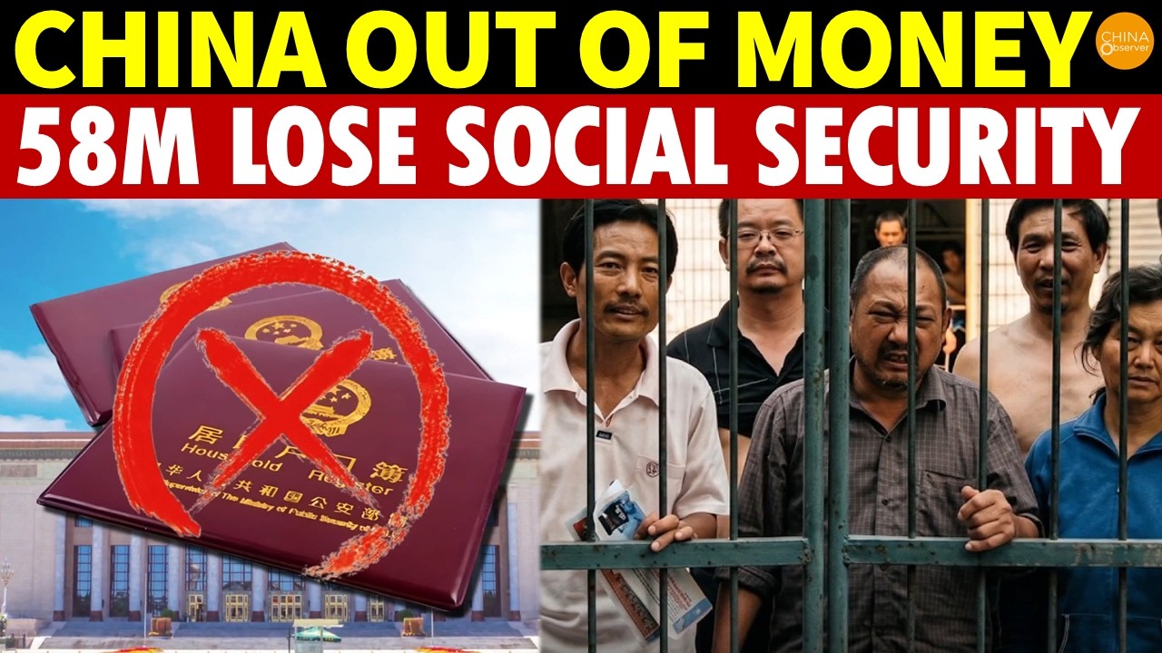 58M Stop Paying Social Security! China’s Biggest Default Wave Hits, CCP Panics, Arrests Ramp Up