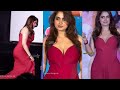 Ayesha Khan Cute Red Dress Review Kis Kisko Pyaar Karoon 2 Movie Trailer Launch 4k60fps