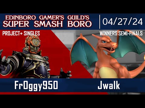 Smash Boro 69 W.Semis - Fr0ggy950 (Ganondorf) Vs. Jwalk (Charizard, Sheik) - Project Plus
