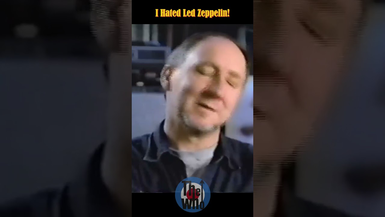 Pete Townshend - I Hated Led Zeppelin! #petetownshend #thewho #guitarist - YouTube