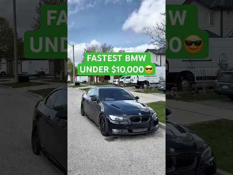 BMW 335i is the FASTEST BMW Under $10,000 😎 #car #bmw #automotive #335i #carreview