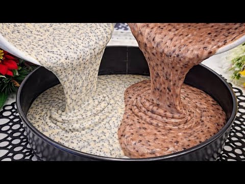 Few people make this cake! Ready in 5 minutes, simple and delicious.