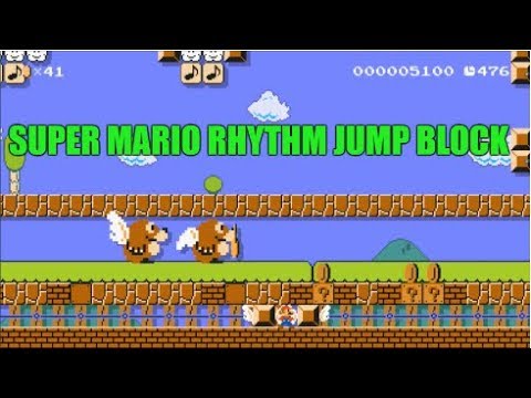 Super Mario Rhythm Jump Block (Super Mario Maker) By Snake (Clear Run)