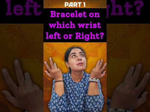 Which crystal bracelet to wear in which hand Part 1 #crystals #crystalenergy #lefthand #shorts