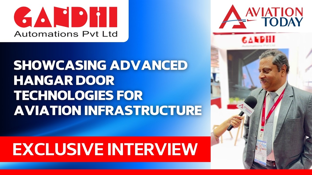 Gandhi Automations Showcasing Advanced Hangar Door Technologies for Aviation Infrastructure