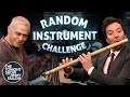 Random Instrument Challenge with Pete Davidson | The Tonight Show Starring Jimmy Fallon