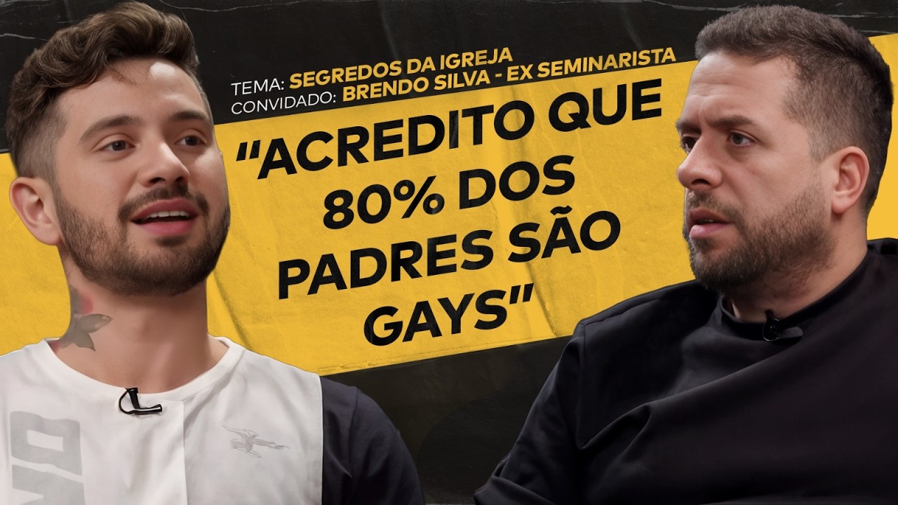 COMO É A VIDA SECRETA DOS PADRES GAYS FT. EX SEMINARISTA | #ACHISMOS PODCAST #365