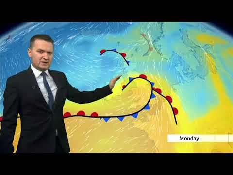 BBC news weather The weather today is bright