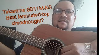 Video thumbnail for Review: Takamine GD11M-NS acoustic guitar by Bob Guerrero