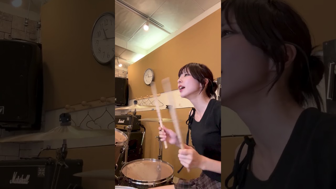 晴る / ヨルシカ #オープンハンド #ドラム叩いてみた #ドラム女子