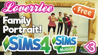 New Unlockable Item! The Sims Mobile Family Portrait!