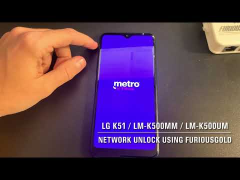 LG K51 / LM-K500MM / LM-K500UM NETWORK UNLOCK USING FURIOUSGOLD