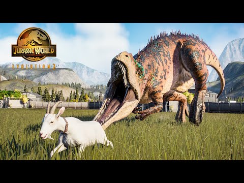 Uncovering the Epic Animations of the Carcharodontosaurus in Jurassic World Evolution 2!