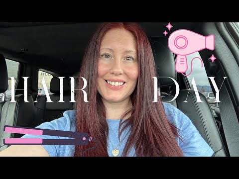 DAY IN THE LIFE OF A MOM | NAILS & FRESH HAIR | Vanessa Martin