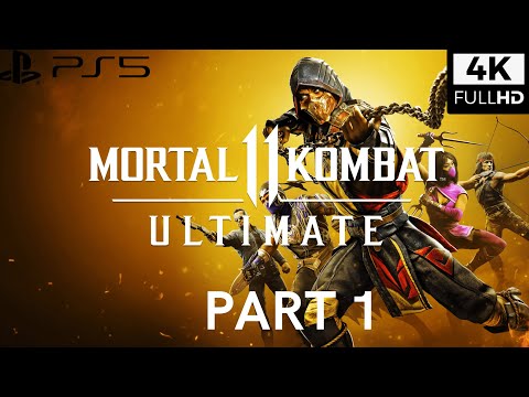 MORTAL KOMBAT 11 Story PS5 Gameplay Walkthrough Part 1 FULL GAME [4K 60FPS HDR] - No Commentary