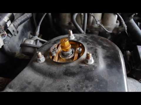 How to adjust camber on coilovers camberplates