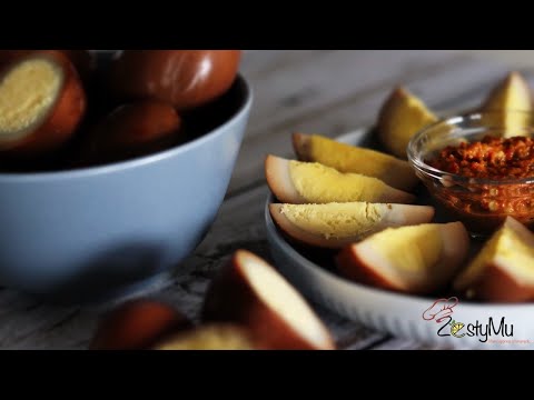 Mauritian Chinese Roasted Eggs | Oeufs Rôtis | Dizef roti