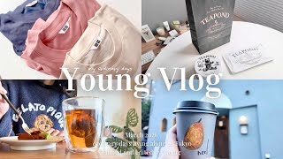 Vlog｜東京暮らす30代社会人の日常👖neel中目黒 カフェ散歩 | 春のGU購入品紹介 | 紅茶でおうちカフェを楽しむ