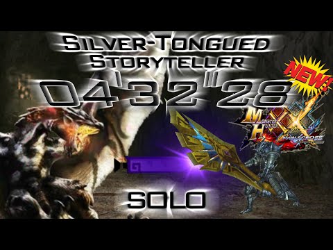 MHXX - Silver Rathalos (G4☆)【4'32"28】Solo Brave Dragon Instinct Heroics Great Sword【Citra】