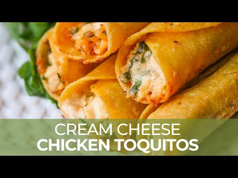 Cream Cheese Chicken Taquitos Recipe