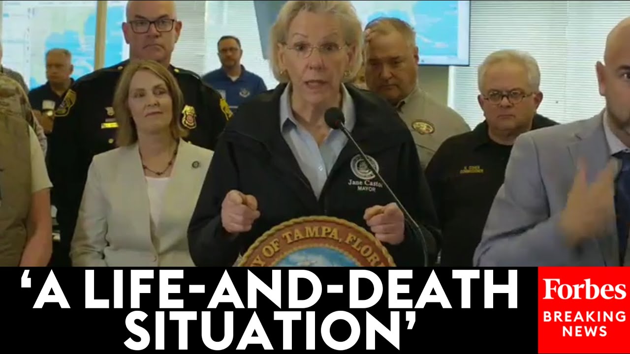 BREAKING: Tampa Mayor Jane Castor Calls On Tampa Bay Residents To Evacuate As Hurricane Milton Nears