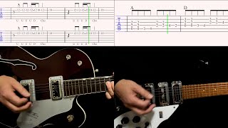 Guitar TAB : Dizzy Miss Lizzy - The Beatles - isolated track