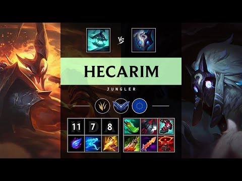 Hecarim Jungle vs Kindred - EUW Diamond Patch 25.14