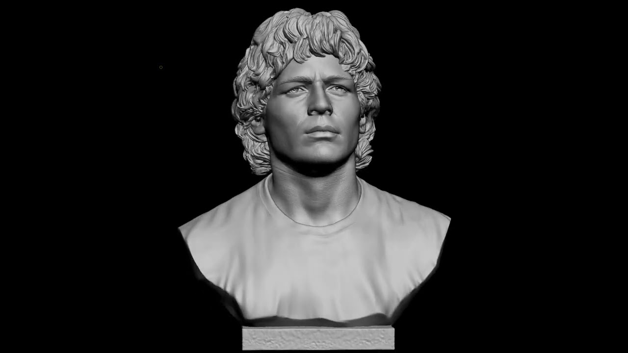 Diego Maradona 3D Print Model