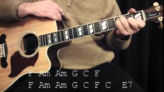 Going to Kansas City Marcus Mumford basement tapes guitar lesson