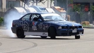 preview picture of video 'BMW M3 e36 drifting Il Virus - Molinella 2014'
