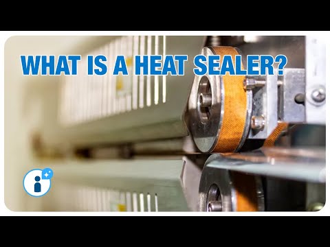 Part of a video titled What Is a Heat Sealer? Uses, Types, and Benefits for Industrial Packaging