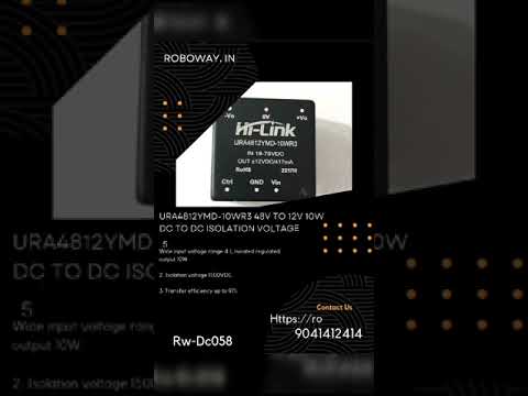 Hi-link URA4812YMD-10WR3 48V to 12V 10W Dc to Dc Converter