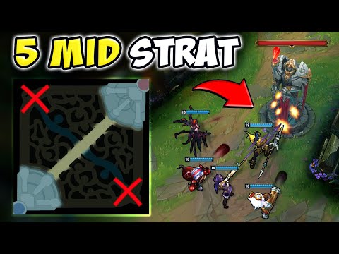 WE TURNED SUMMONER'S RIFT INTO ARAM! (GROUP 5 MID CHALLENGE)