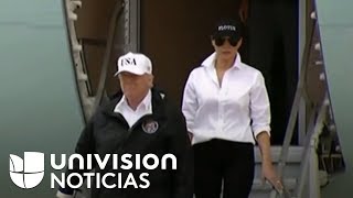 El presidente y la primera dama llegan a Texas