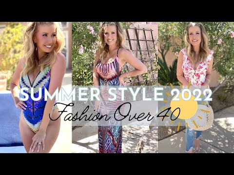 SPRING/SUMMER Fashion Trends 2022 ☀️ Flattering Outfits + Stunning Swimsuit For Women Over 40