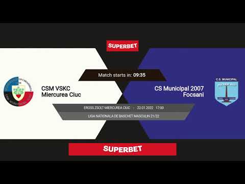 LNBM 2021-2022: CSM VSKC Miercurea Ciuc - CSM 2007 Focșani