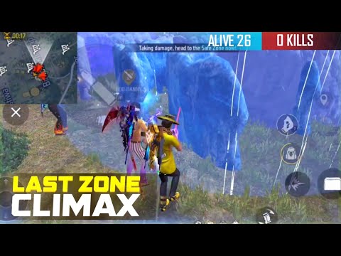 Best last zone highlights | 1v4 Freefire