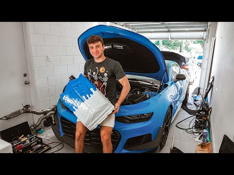 INSTALLING THE BIGGEST SUPERCHARGER I COULD FIND FOR MY CAMMED, 6TH GEN. CAMARO?! (GEN. 5 WHIPPLE)