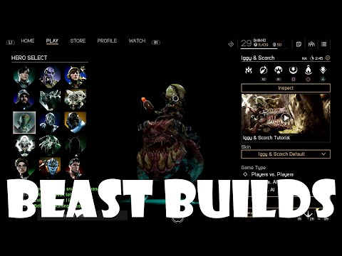 Paragon Beast Builds - Iggy & Scorch THE TANK!?! (Deck Building)